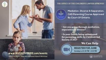 The Office Children's Lawyer Approved - Divorce & Separation Parenting Course (Sundays in June)